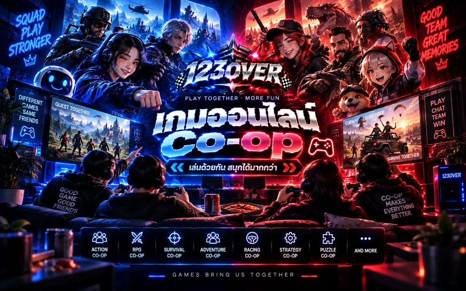 เกมออนไลน์ Co-op