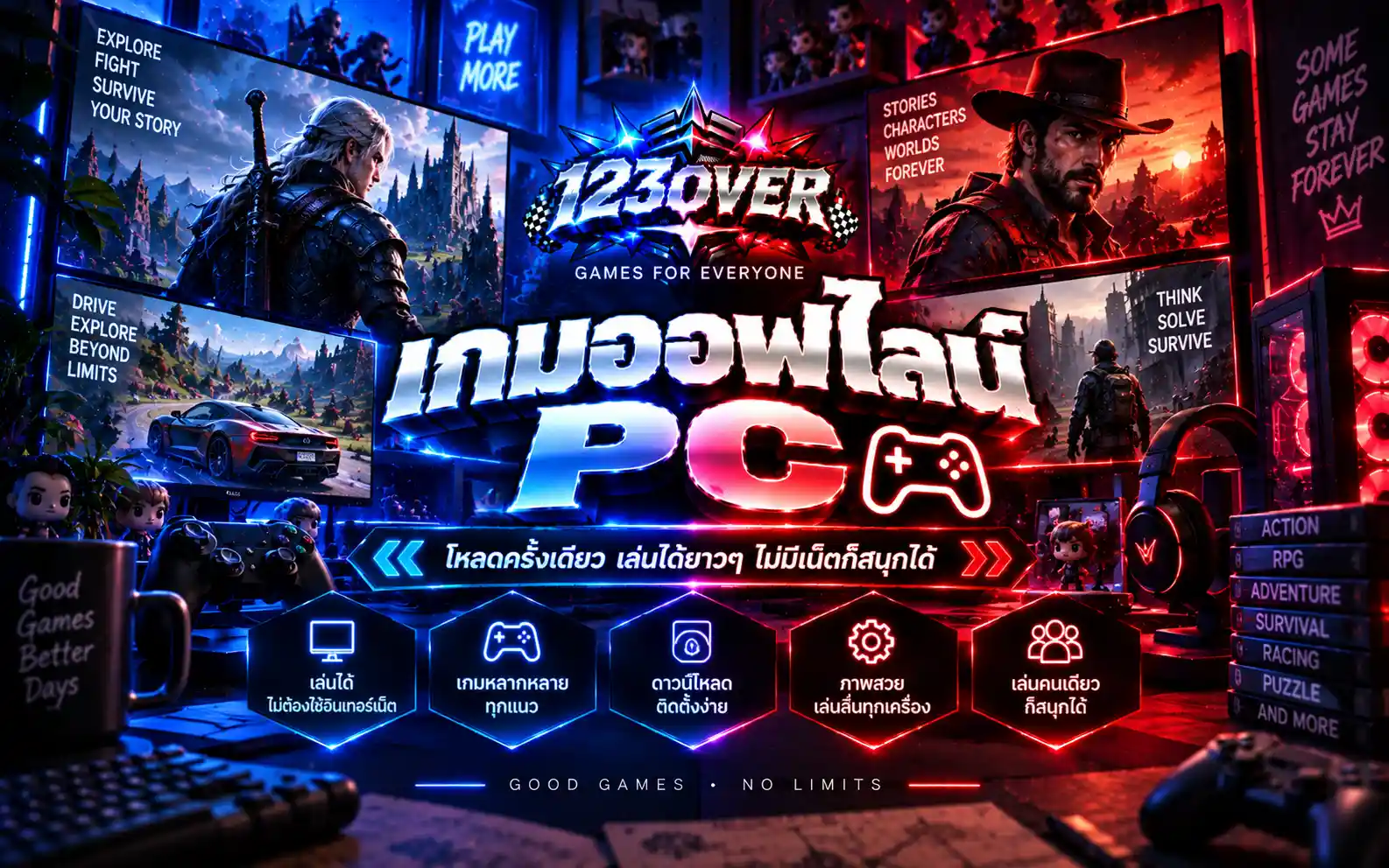 เกมออฟไลน์ PC