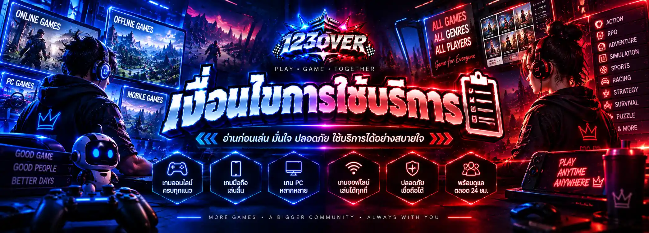 เงื่อนไขการใช้บริการ 123over